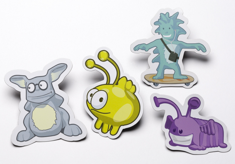 Magnete, bunt, Demokratiewerkstatt