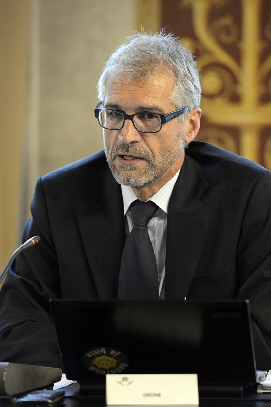 Nationalratsabgeordneter Harald Walser (G)