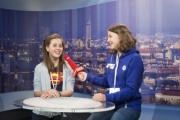 Teilnehmerinnen beim Interview im  ORF-Stadtstudio