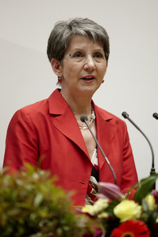 Begrüßung durch Nationalratspräsidentin Barbara Prammer