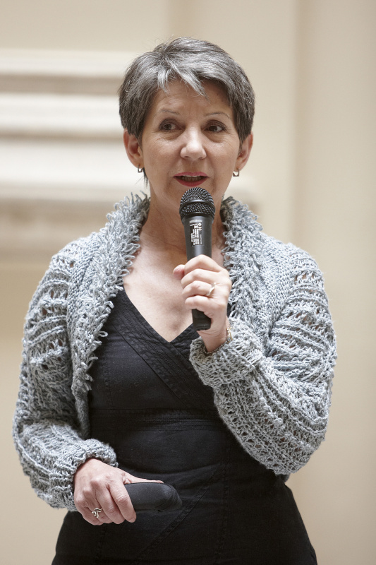 Begrüßung durch Nationalratspräsidentin Barbara Prammer
