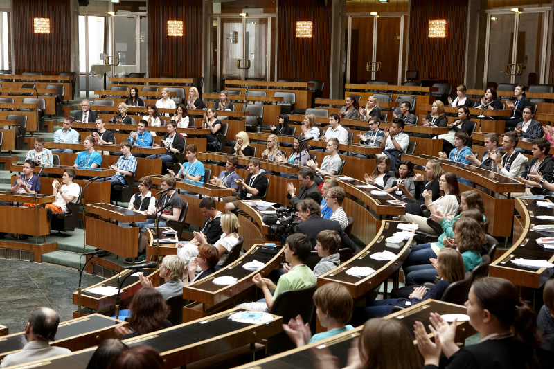 Blick in Richtung VeranstaltungsteilnehmerInnen