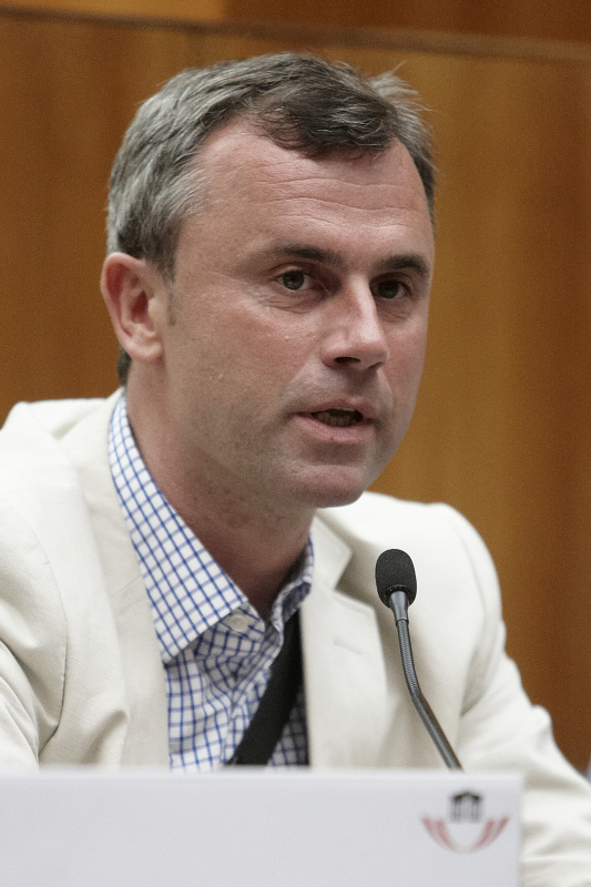 Nationalratsabgeordneter Norbert Hofer (F) am Wort