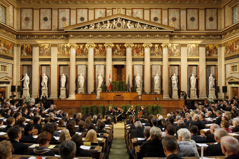 Musikalische Umrahmung durch das Adamas Quartett
