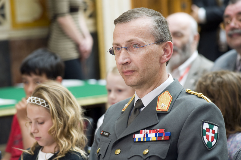 Militärkommandant von Wien Brigadier Kurt Wagner