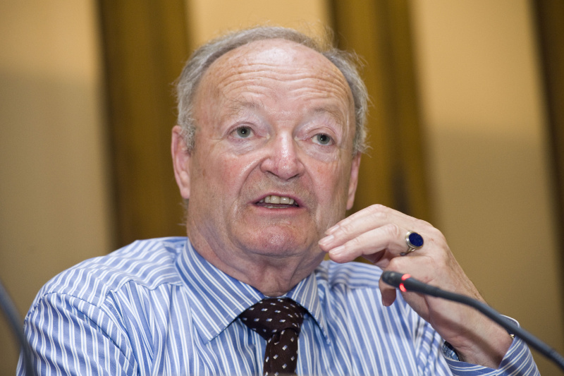 Präsident des Nationalrates a.D. Andreas Khol bei der Paneldiskussion.