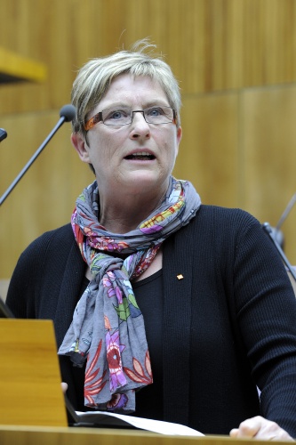 Am Rednerpult Nationalratsabgeordnete Ursula Haubner (B)