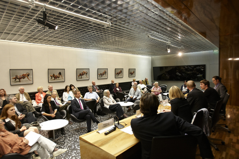 Blick in Richtung VeranstaltungsteilnehmerInnen