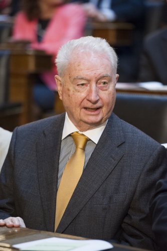 Bundesminister a.D. Erwin Lanc