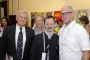 Bundesratspräsident Gregor Hammerl mit Preisträger Andreas Haas und Eltern
