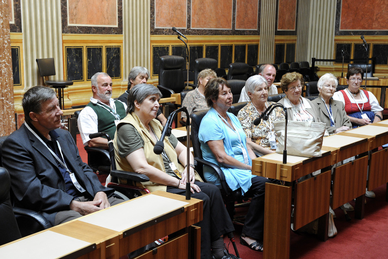 Blick in Richtung VeranstaltungsteilnehmerInnen