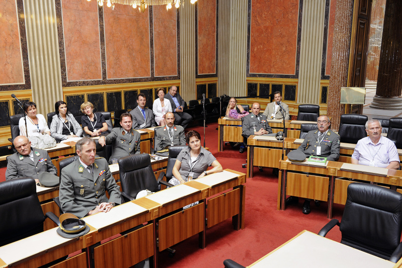 Blick in Richtung VeranstaltungsteilnehmerInnen