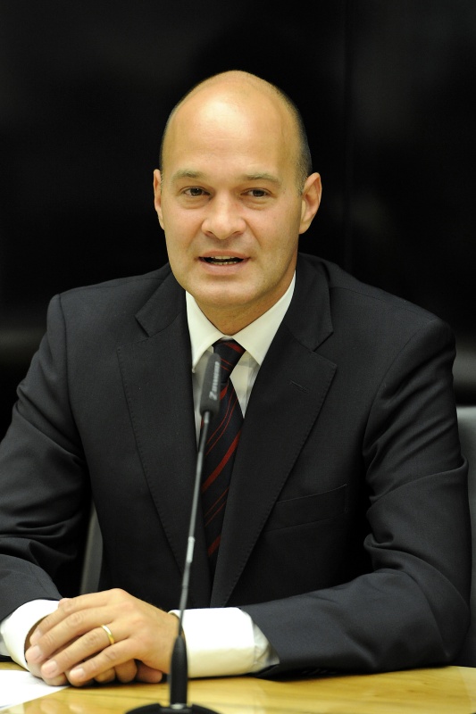 Vertreter der Rechtsanwaltskanzlei Brauneis Klauser Prändl - Orlin Radinsky am Wort