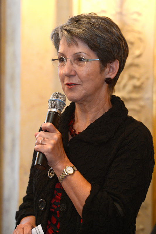 Begrüßung durch Nationalratspräsidentin Barbara Prammer