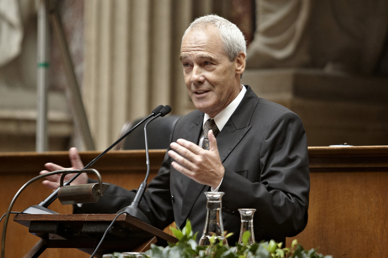 Der  Präsident des Obersten Gerichthofes Eckart Ratz am Rednerpult