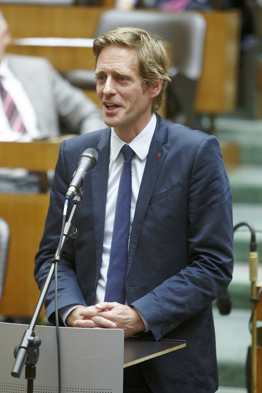 Nationalratsabgeordneter Kai Jan Krainer (S) am Wort