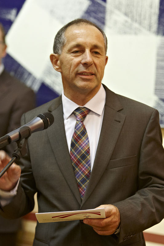 Bundesratspräsident Georg Keuschnigg am Wort