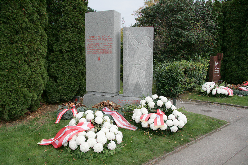 Grabmal von Johann Böhm