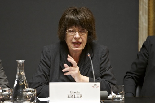 Staatsrätin Baden-Würtenberg Gisela Erler