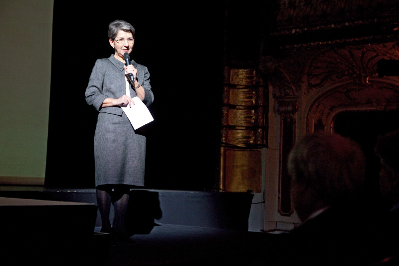 Nationalratspräsidentin Barbara Prammer am Wort
