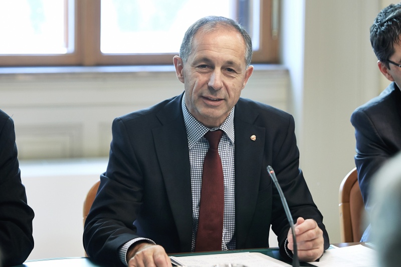 Bundesratspräsident Georg Keuschnigg am Wort