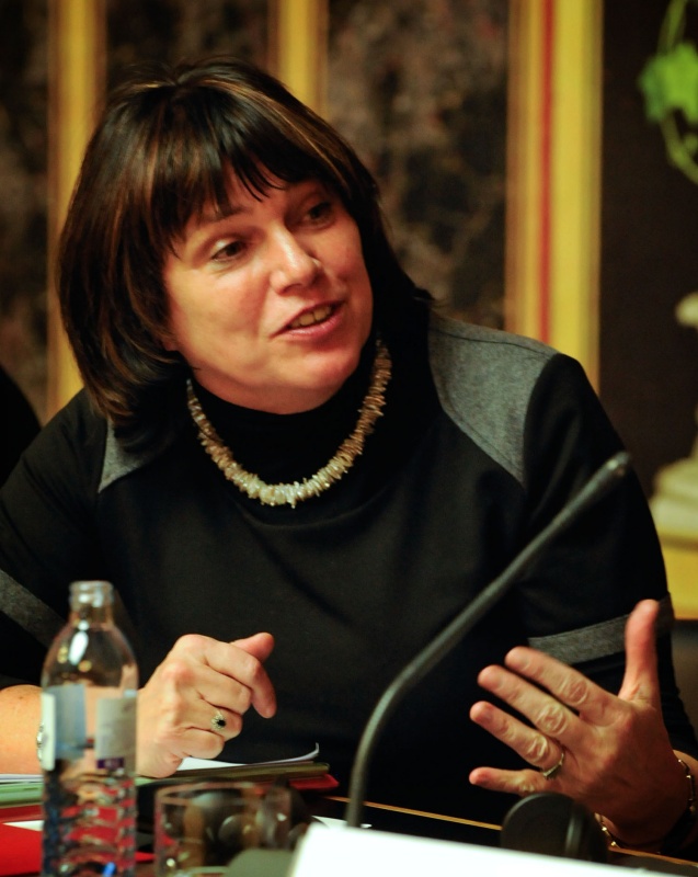 Nationalratsabgeordnete Gisela Wurm (S) am Wort