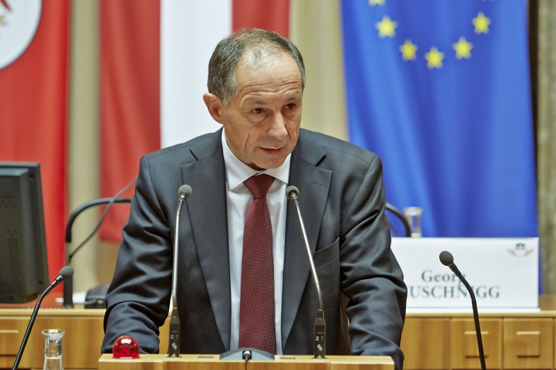 Bundesratspräsident Georg Keuschnigg