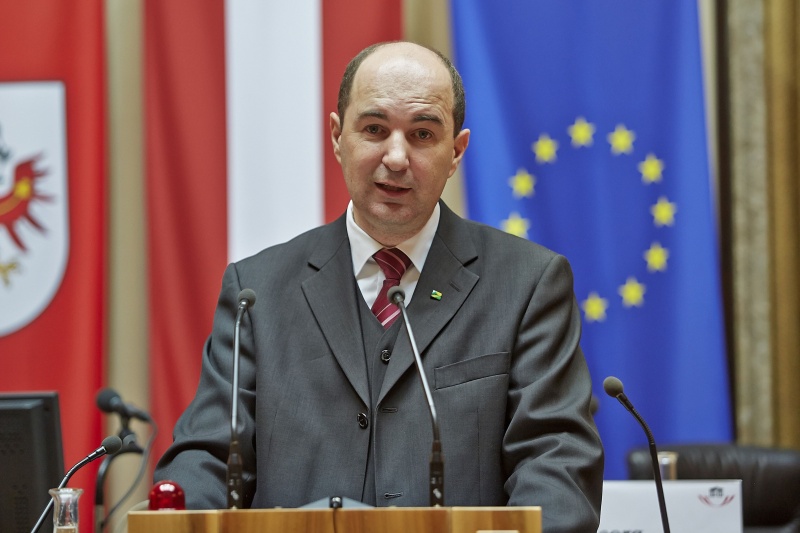 Der Vorsitzende des Österreichischen Biomasse - Verbandes Horst Jauschnegg