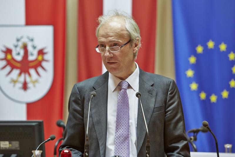 Der Institutsleiter des Instituts fuer Waldbau Hubert Hasenauer