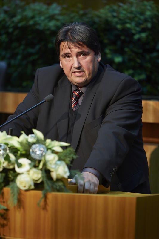 Vorsitzender der Gewerkschaft Bau-Holz Nationalratsabgeordneter Josef Muchitsch (S)