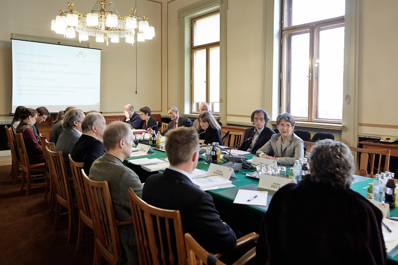 Blick in Richtung SitzungsteilnehmerInnen