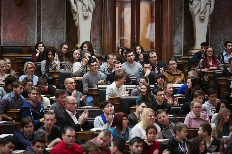 Blick in Richtung VeranstaltungsteilnehmerInnen