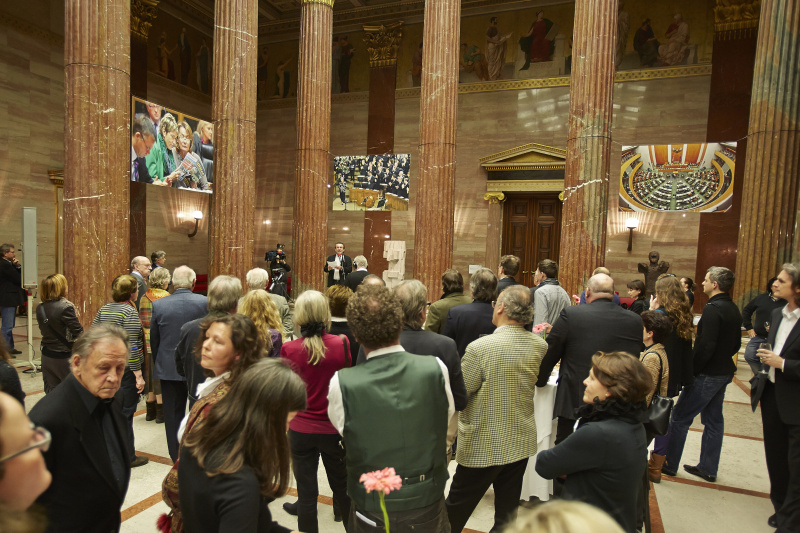 Blick in Richtung VeranstaltungsteilnehmerInnen