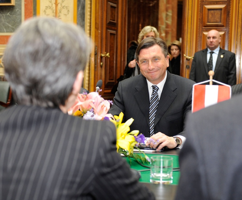 Staatspräsident der Republik Slowenien Borut Pahor