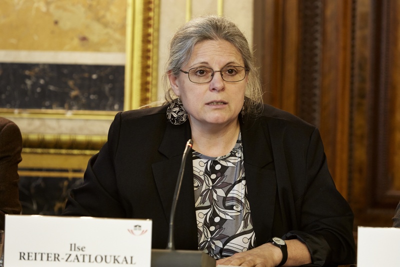 Universität Wien Ilse Reiter-Zatloukal am Wort