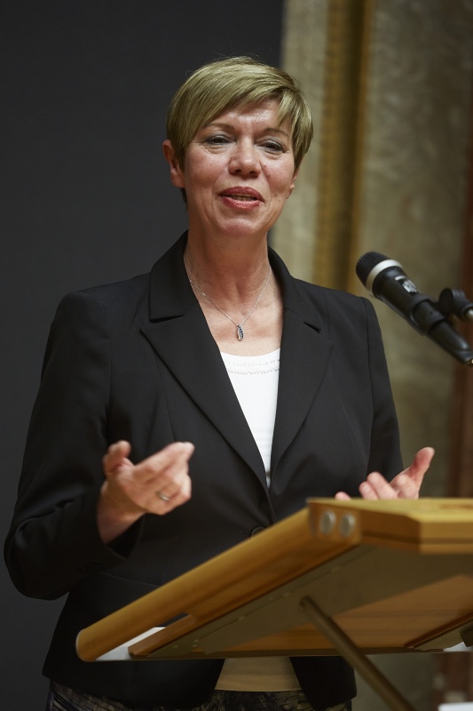 Bundesrätin Monika Mühlwerth (F) am Rednerpult