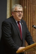 Bundesrat Werner Stadler am Rednerpult