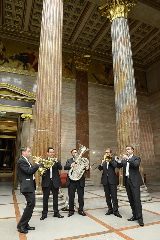 Musikalische Umrahmung durch das Ensemble Sonus Brass