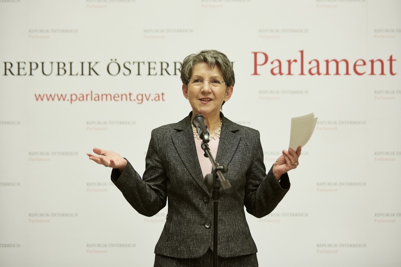 Nationalratspräsidentin Barbara Prammer