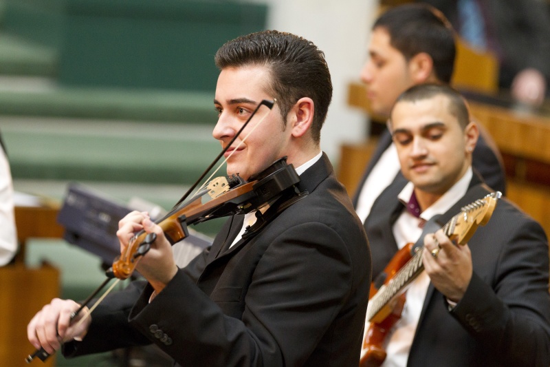 Musikalische Umrahmung durch das Martin Denic Ensemble