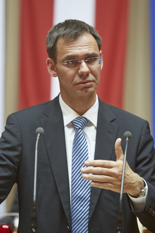 Landeshauptmann von Vorarlberg Markus Wallner (V) am Wort