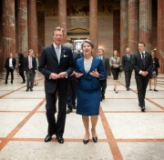 v.li.: Seine Königliche Hoheit und Nationalratspräsidentin Barbara Prammer