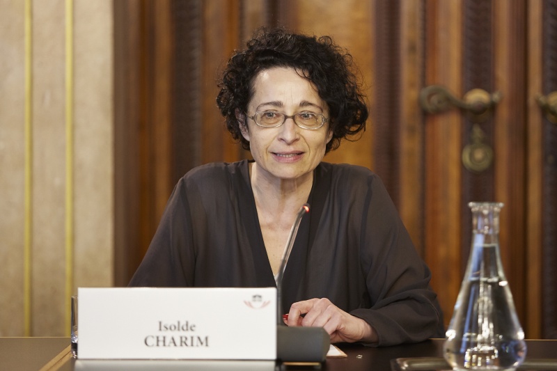 Philosophin Isolde Charim am Wort