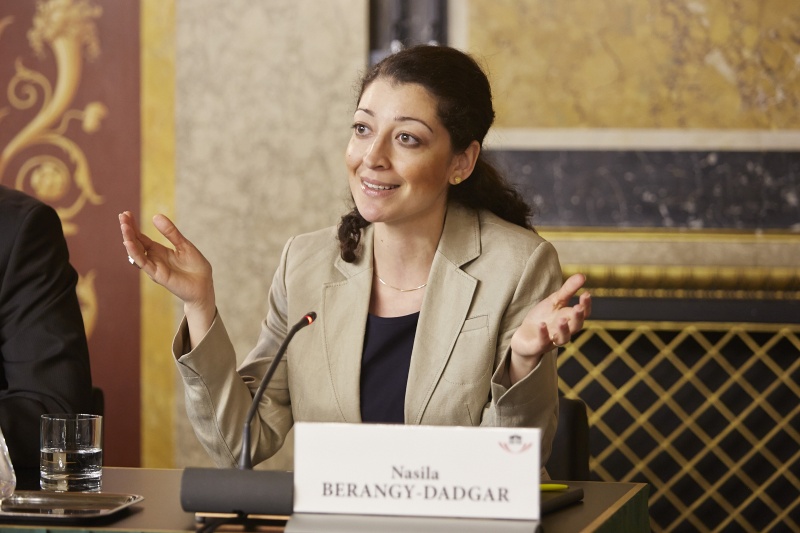 ÖAMTC Nasila Berangy-Dadgar am Wort