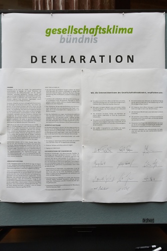 gesellschaftsklima bündnis Deklaration