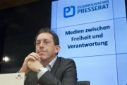 Der stellv. Chefredakteur der Salzburger Nachrichten, Andreas Koller, am Podium.