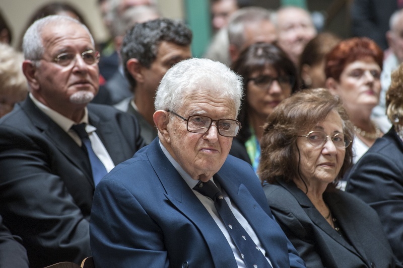 v.li.: Autor Moshe Jahoda und seine Frau