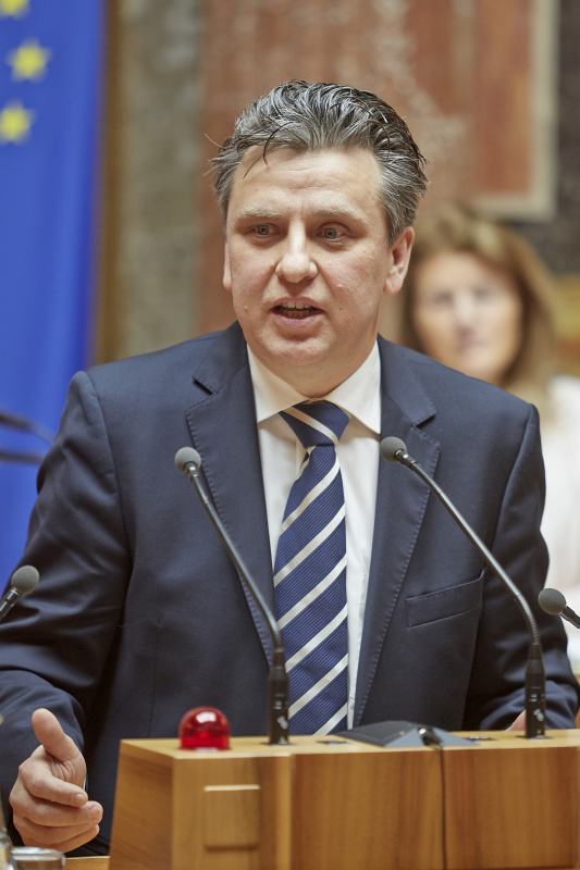 Bundesrat Josef Taucher (S) am Rednerpult