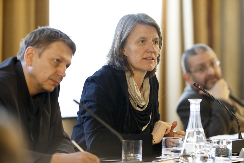 Nationalratsabgeordnete Daniela Musiol (G) am Wort