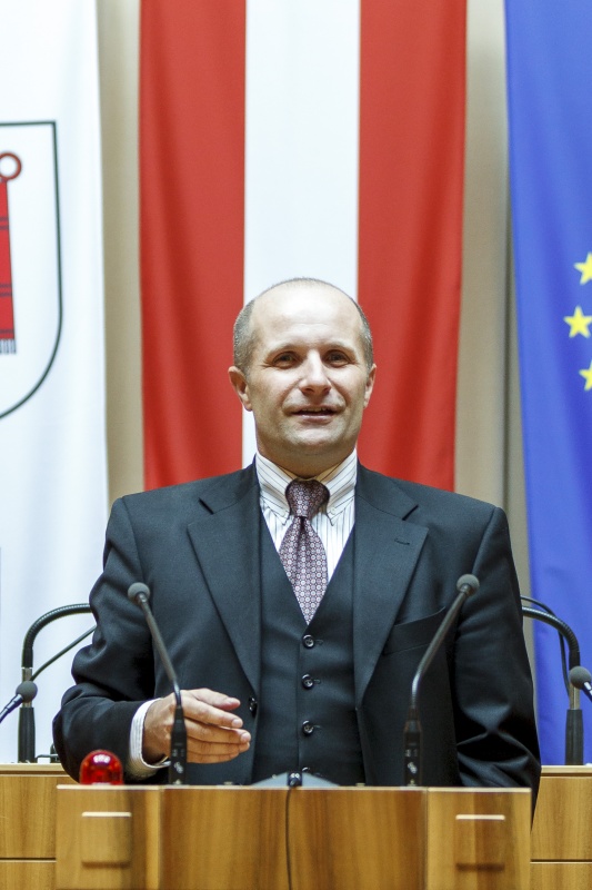 Bundesrat Gerald Zelina (T) am Rednerpult